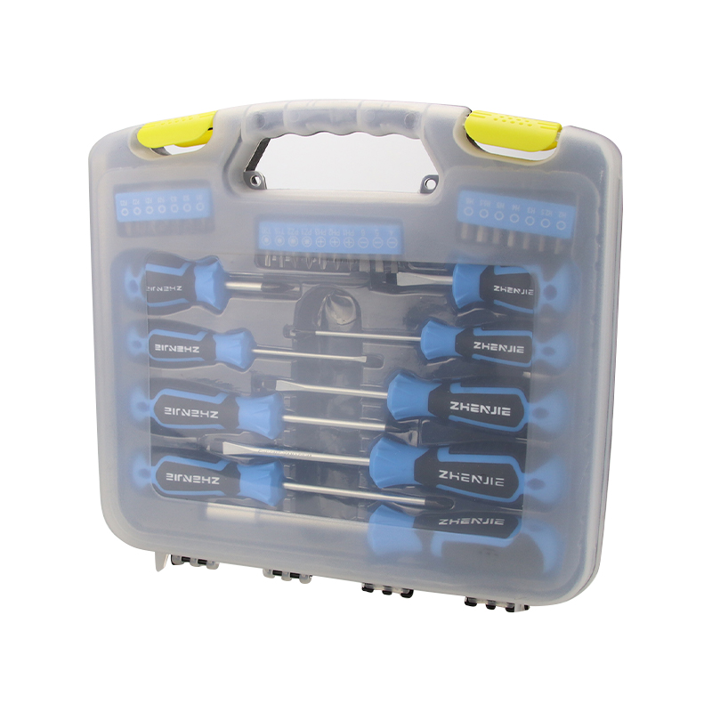 33pcs Ergonomically ডিজাইন করা হ্যান্ডেল স্ক্রু ড্রাইভার বিট সেট