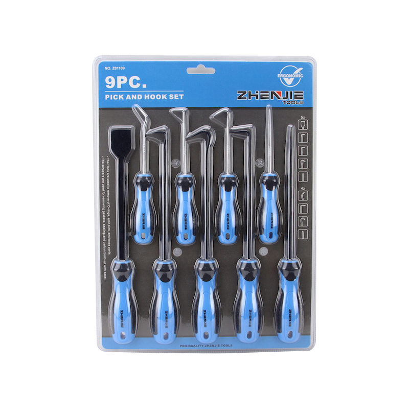 9pcs স্ক্র্যাপার পিক হুক সেট