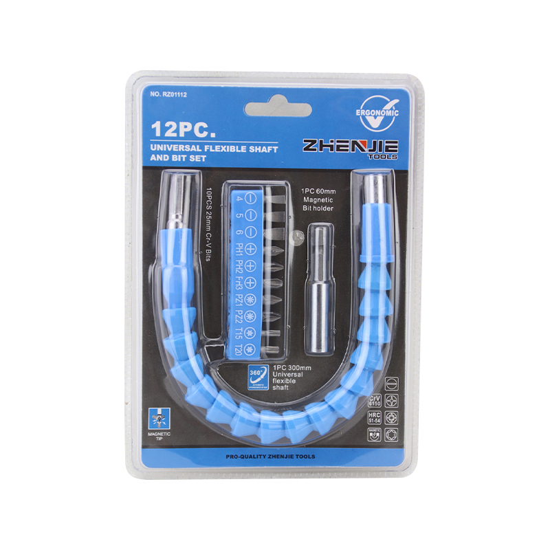 12pcs নমনীয় খাদ এবং বিট সেট