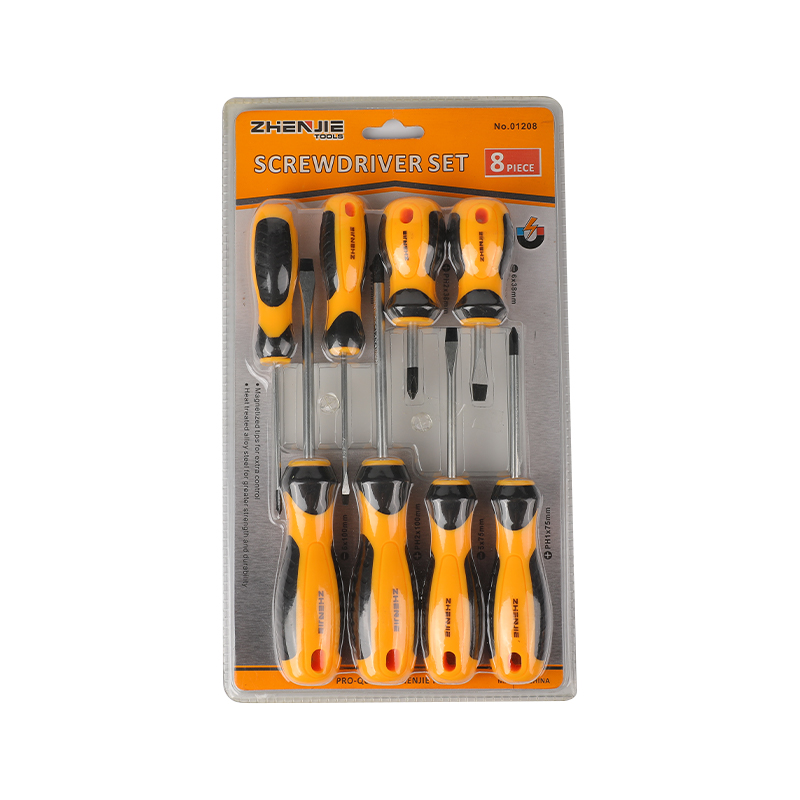 8pcs স্লটেড এবং ফিলিপস স্ক্রু ড্রাইভার সেট