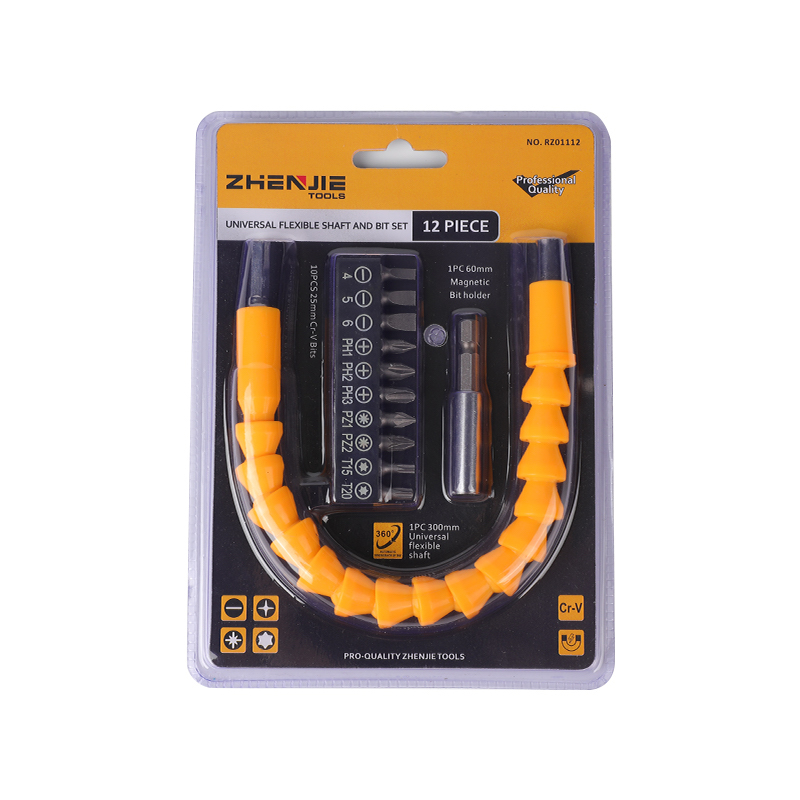 12pcs নমনীয় খাদ এবং বিট সেট
