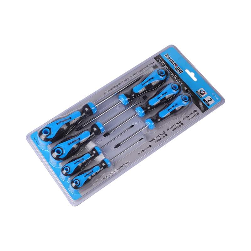 7pcs CR-V স্টিল পেশাদার স্ক্রু ড্রাইভার সেট
