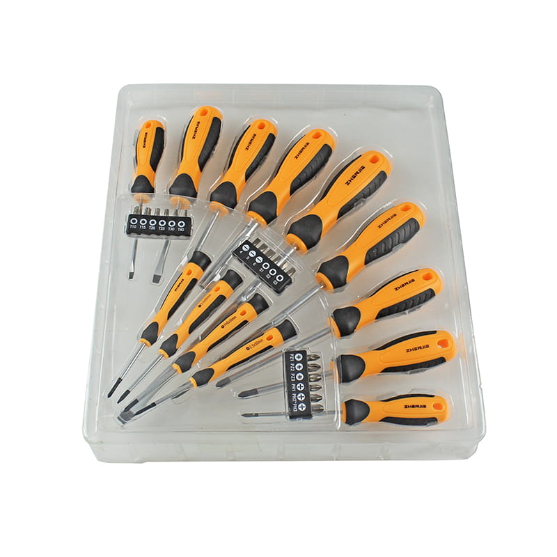 31pcs স্লটেড ফিলিপস পজিড্রিভ টরক্স স্কোয়ার সিআরভি স্ক্রু ড্রাইভার বিট সেট