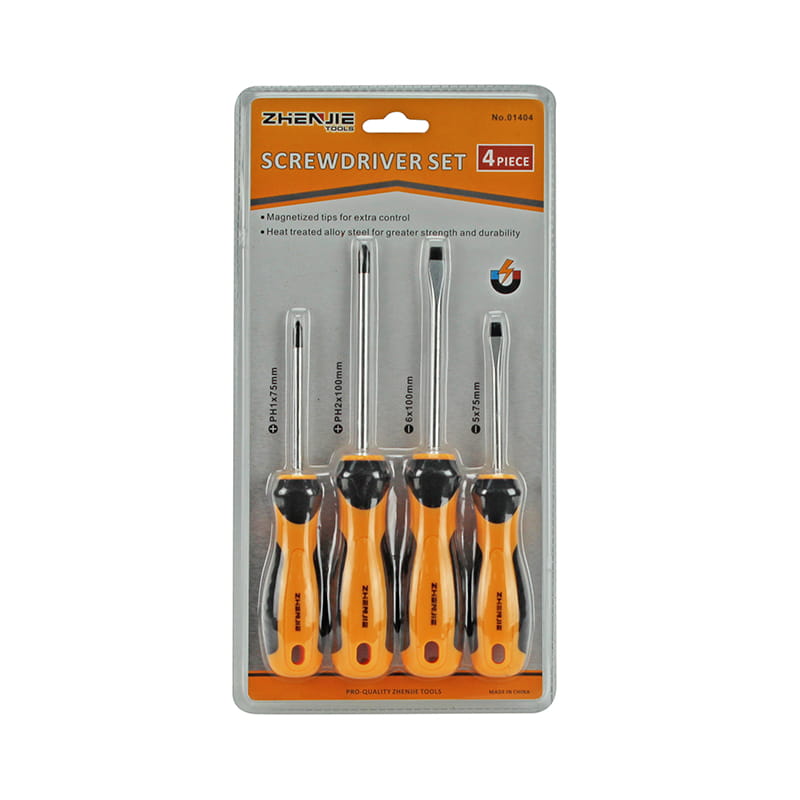 4pcs স্লটেড এবং ফিলিপস স্ক্রু ড্রাইভার সেট