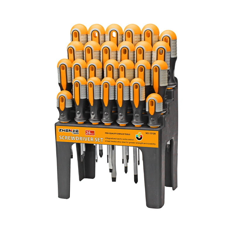 26pcs Slotted Phillips Torx স্কয়ার স্ক্রু ড্রাইভার সেট
