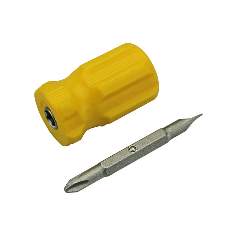 2 in 1 6mm-PH2 স্টাবি হ্যান্ডেল ডাবল-পার্শ্বযুক্ত CRV বিট স্ক্রু ড্রাইভার