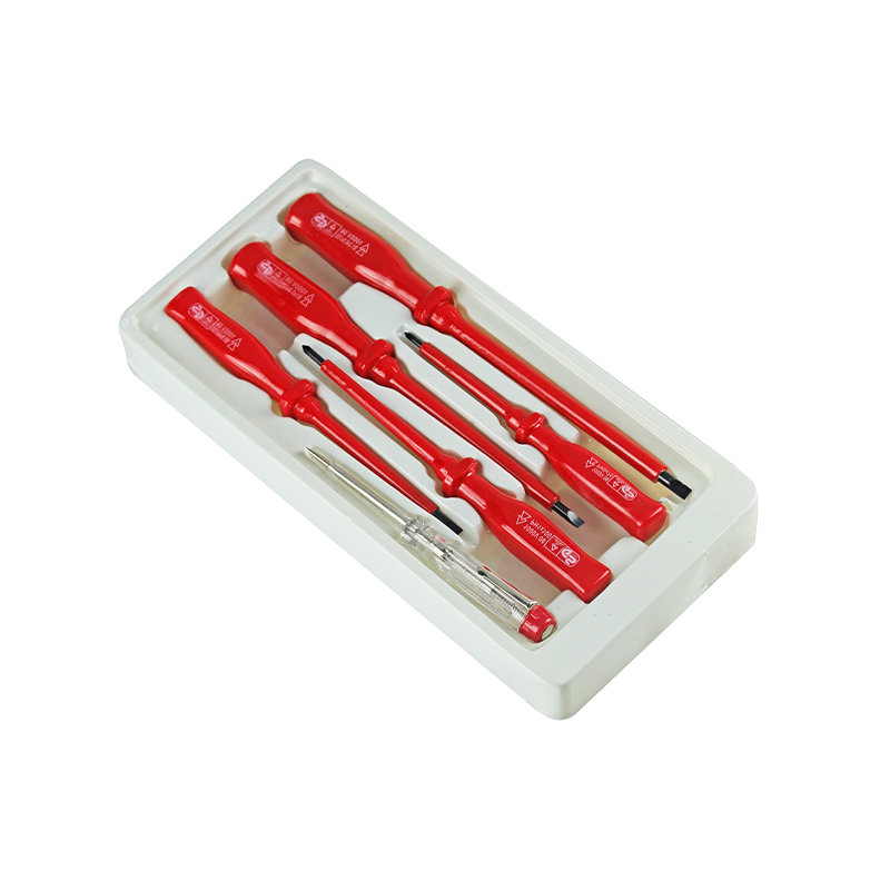 6pcs বক্স প্যাকেজিং উত্তাপ স্ক্রু ড্রাইভার সেট