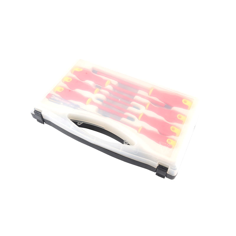 8pcs স্লটেড এবং ফিলিপস CRV ইনসুলেটেড স্ক্রু ড্রাইভার সেট